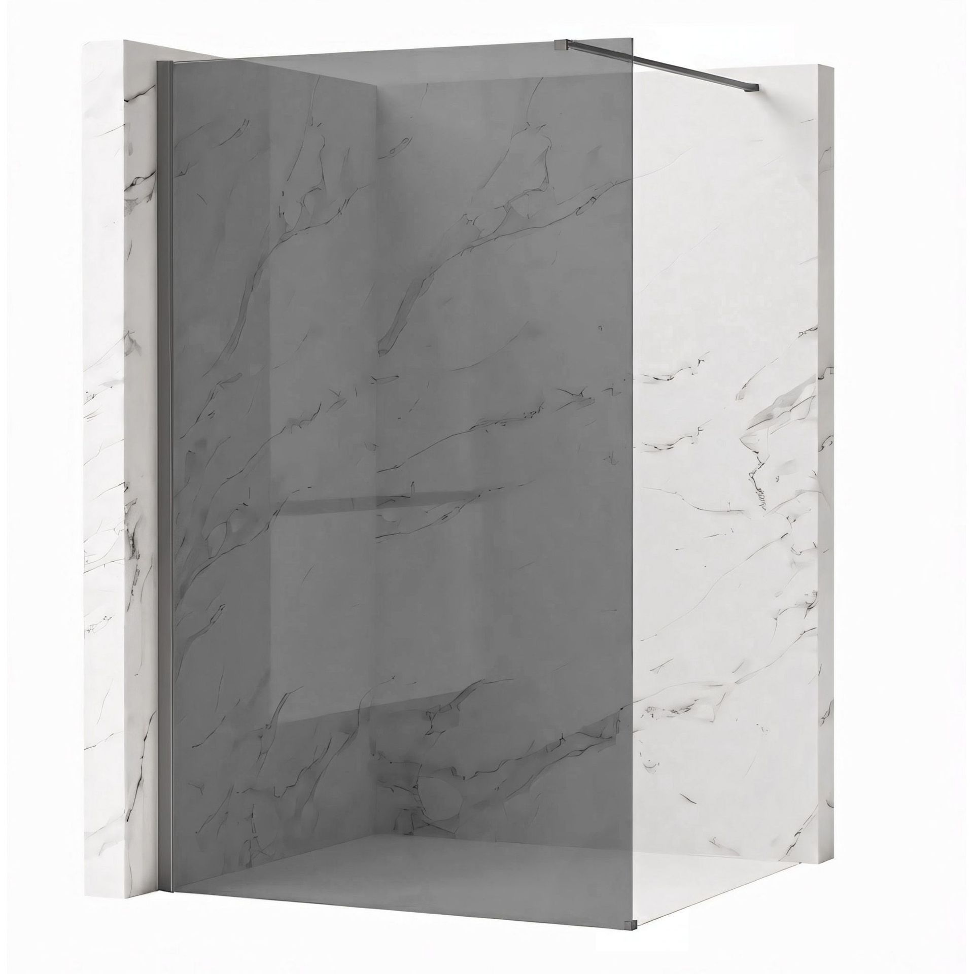 Rea Kabina prysznicowa Walk-In Rea Flexi Grey / Tytan 130