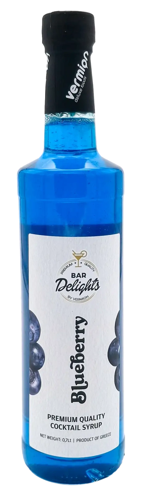 Syrop Jagoda 0,7l - Vermion Deluxe Food Blueberry, Borówka