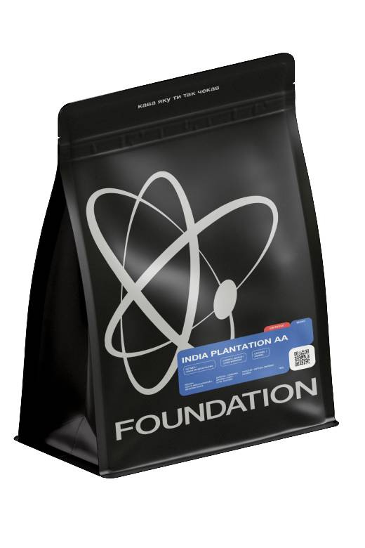 Kawa ziarnista Foundation Coffee Roasters India Plantation AA Espresso 1kg