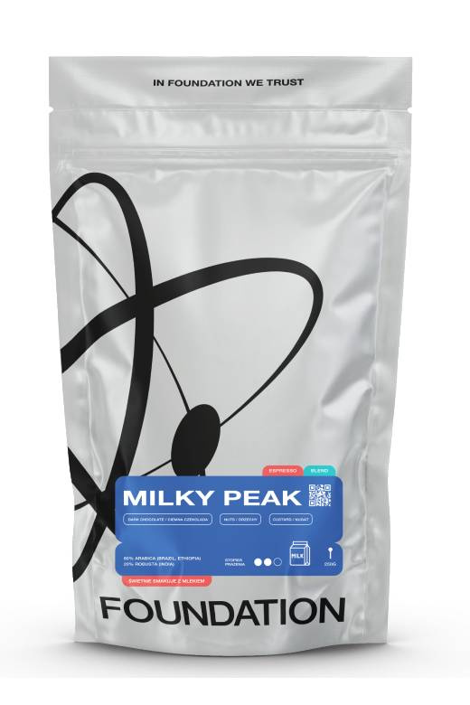 Kawa ziarnista Foundation Coffee Roasters Milky Peak Espresso 250g