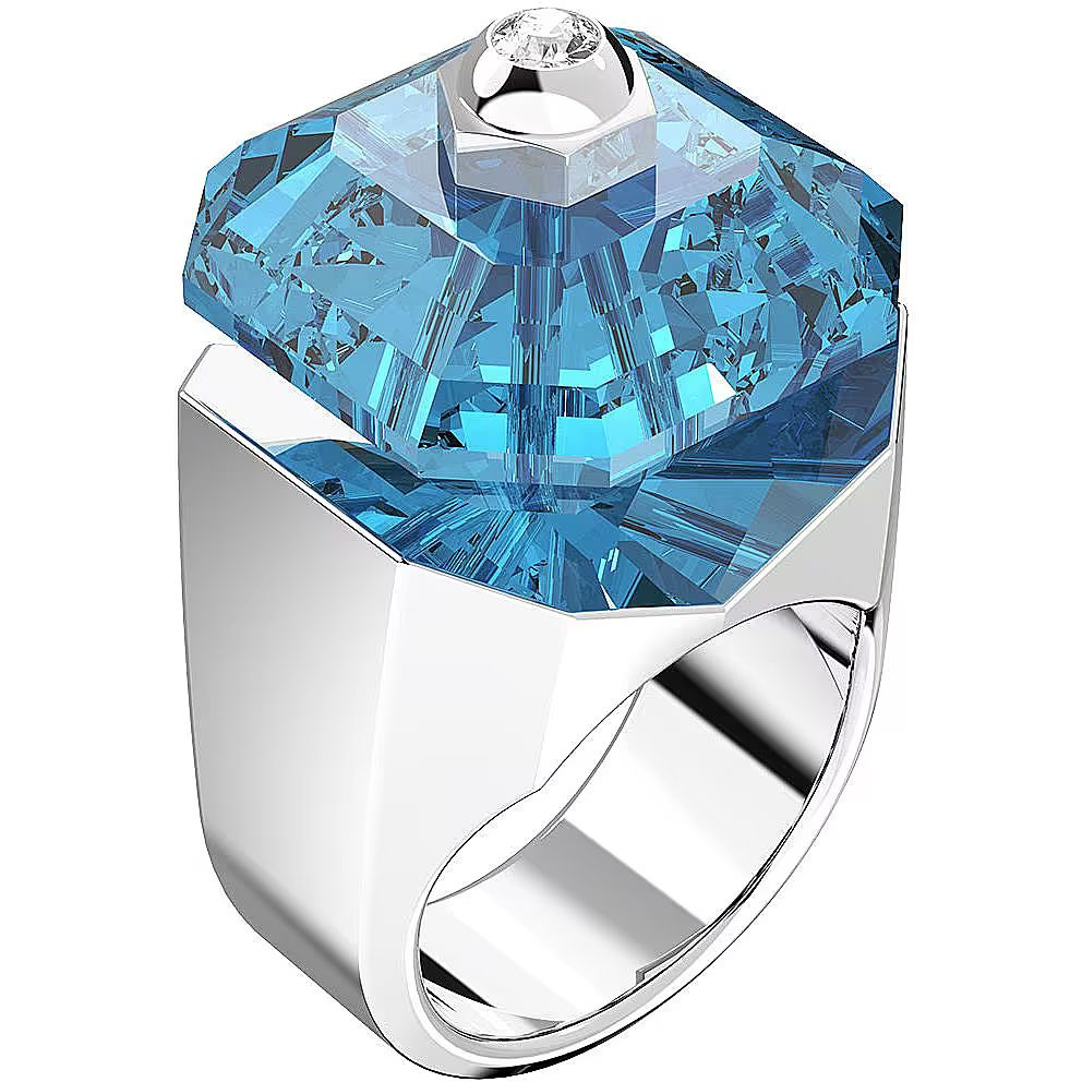 Biżuteria SWAROVSKI 5620773. Pierścionek, Kolor niebieski. Kobieta.