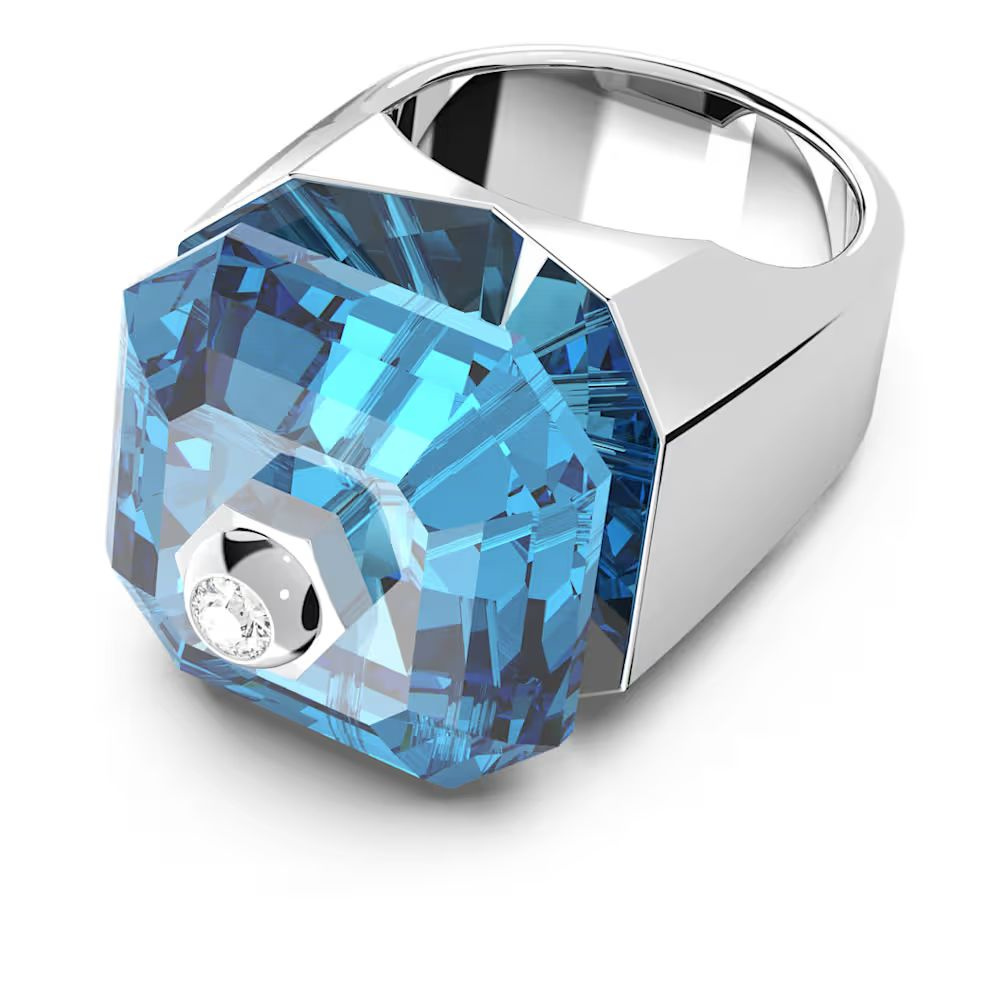 Biżuteria SWAROVSKI 5620774. Pierścionek, Kolor niebieski. Kobieta.