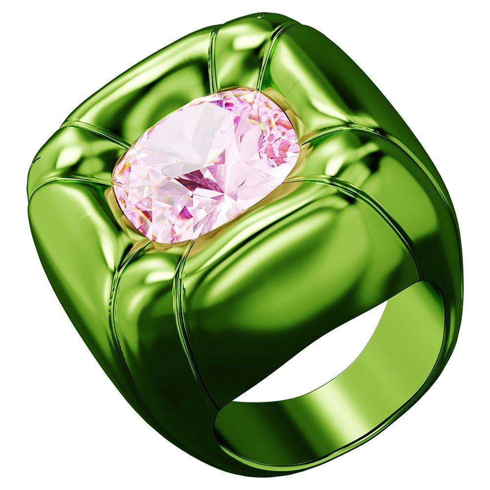 Biżuteria SWAROVSKI 5601542. Pierścionek, Kolor zielony. Kobieta.