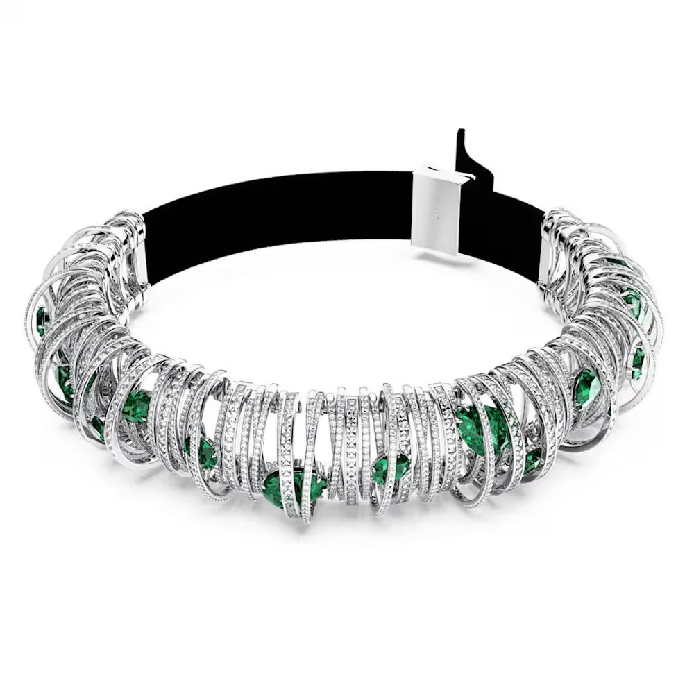 Biżuteria SWAROVSKI 5676060. Naszyjnik, Kolor szary. Kobieta.