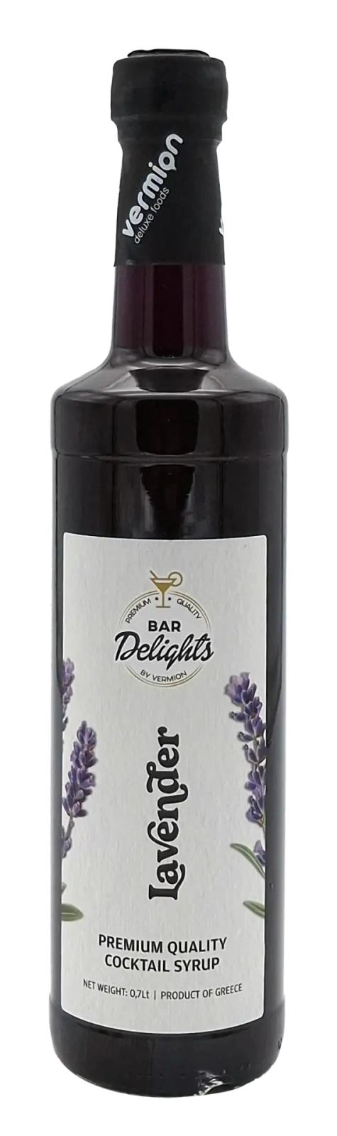 Syrop Lawenda 0,7l - Vermion Deluxe Food Lavender, Lawendowy