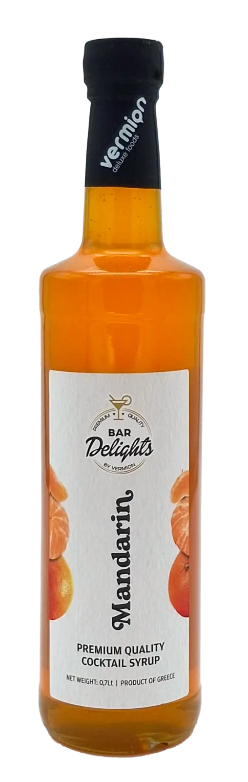 Syrop Mandarynka 0,7l - Vermion Deluxe Food Mandarin