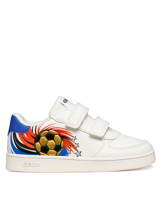 Geox Sneakersy J Eclyper Boy J65LSD 0FU54 C0293 M Biały