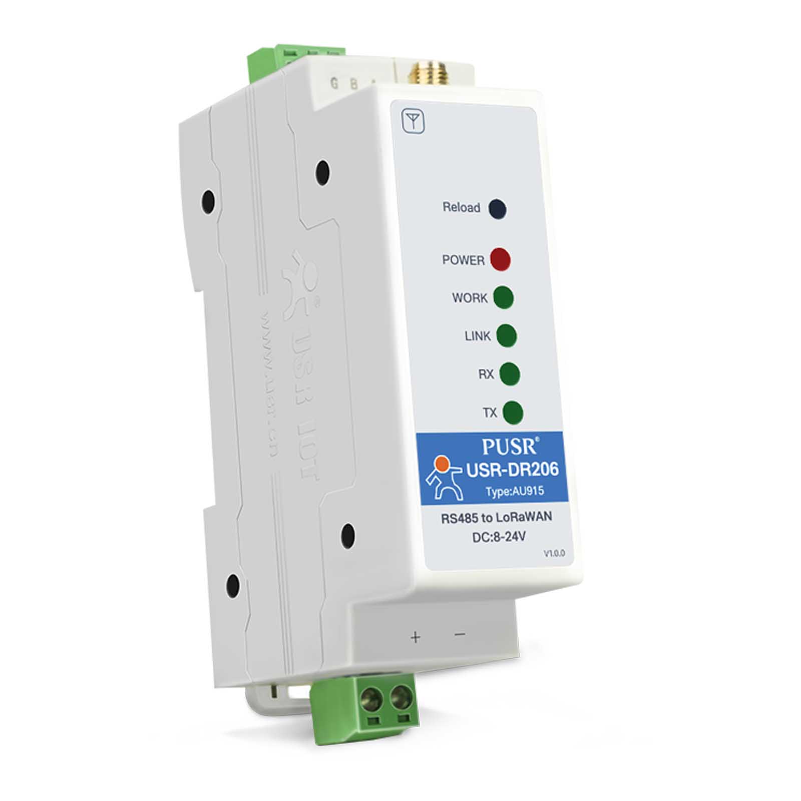USR-DR216-EU868 konwerter RS485 na LoRaWAN