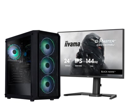 Polecany zestaw i5-12400F/32GB/1TB/RTX5050/W11X + G-Master GB2441HSU-B1