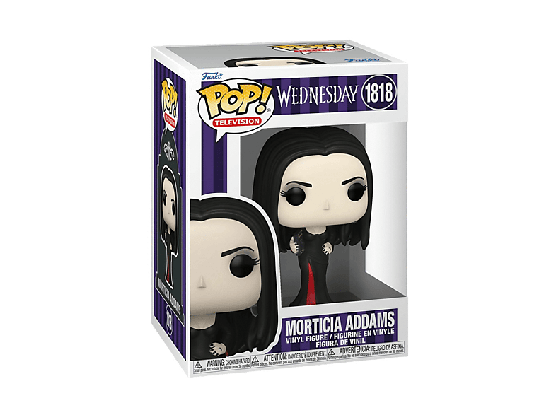 Figurka FUNKO POP TV: Wednesday S2 - 1818 Morticia Addams Wielokolorowy