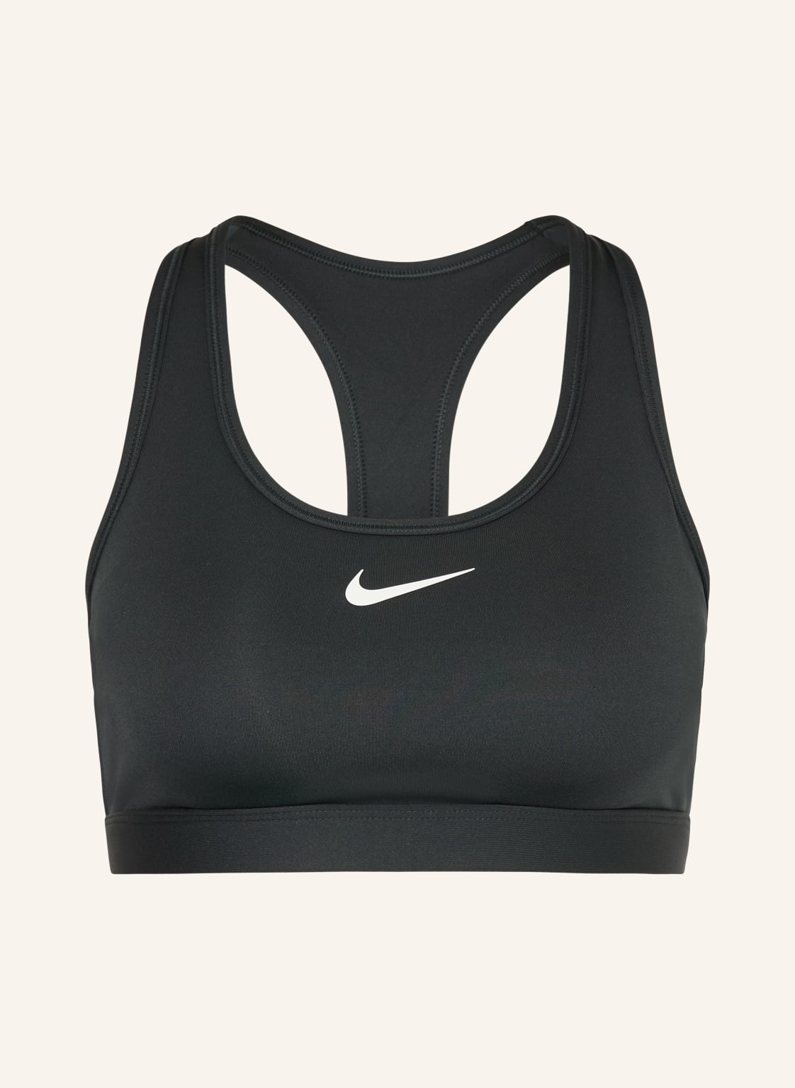 Nike Biustonosz Sportowy Swoosh grau