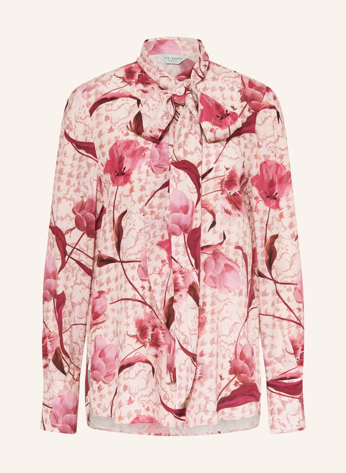 Ted Baker Bluzka Z Kokardą Corena pink