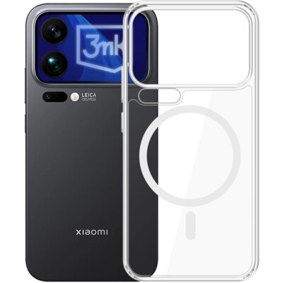 Etui 3MK Armor MagCase do Xiaomi 17 Pro Max Przezroczysty