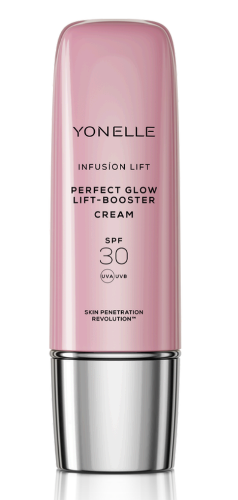 Yonelle Infusion, krem liftingujący z efektem Perfect Glow SPF30 dla dojrzałej cery, 50ml