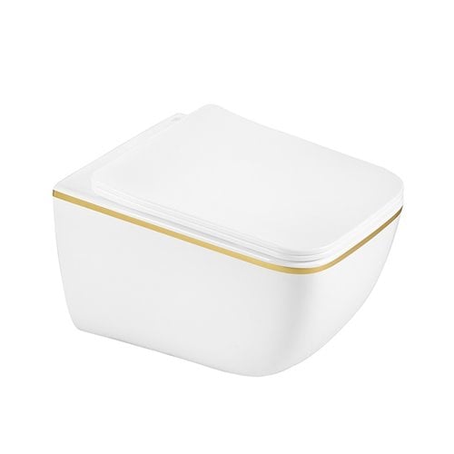 Hydrosan Biała miska wc wisząca Rimless Tornado YUZU-WH-GL-TR-03