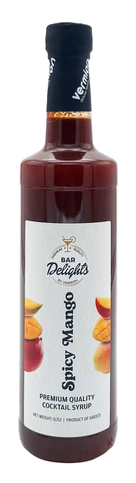 Syrop Ostre Mango 0,7l - Vermion Deluxe Food Spicy Mango