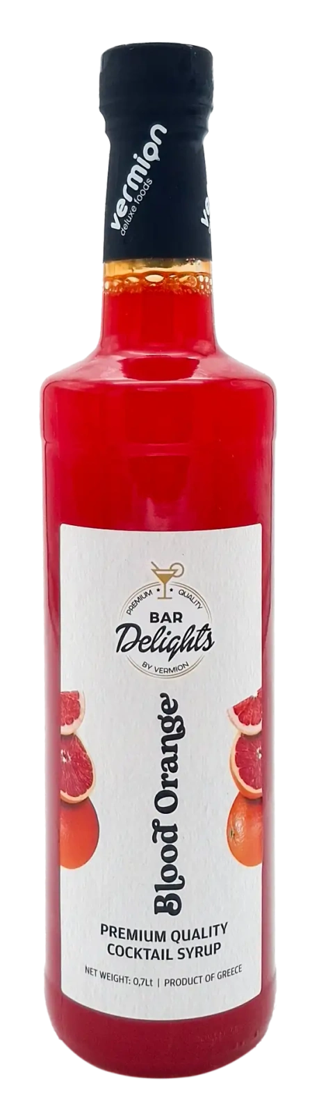 Syrop Czerwona Pomarańcza 0,7l - Vermion Deluxe Food Blood Orange