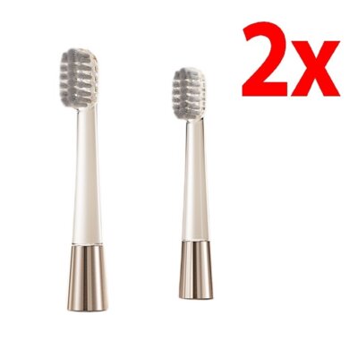 Oryginalna końcówka do szczoteczek JIMOK J6 Gold (2 szt.) (Nanotechnologiczne włókna)