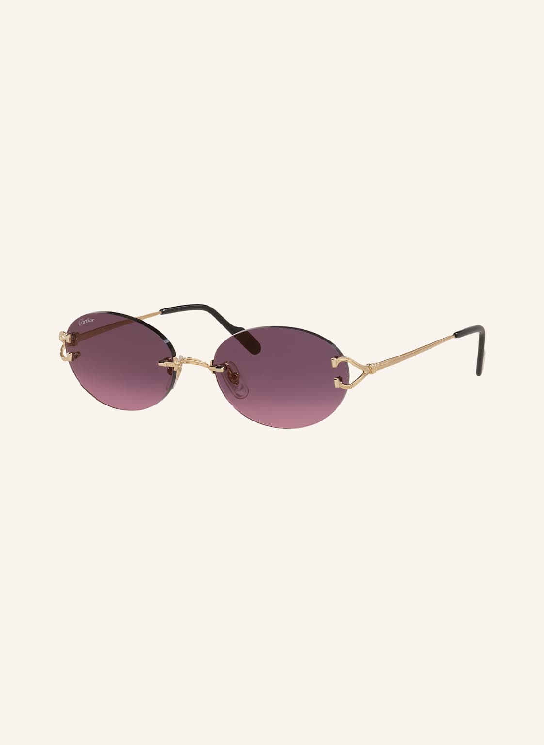 Cartier Okulary Przeciwsłoneczne ct0551s gold