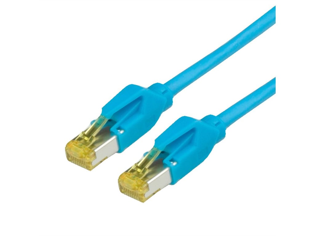 Secomp 21059554 kabel sieciowy Niebieski 5 m Cat6a S/FTP (S-STP) 21.05.9554