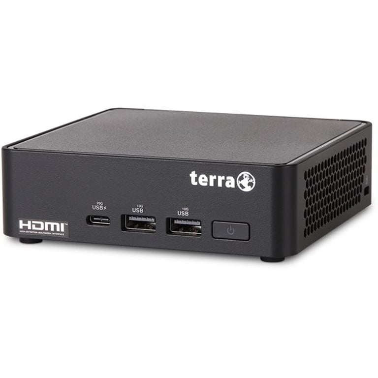 TERRA Micro 6000 SILENT GREENLINE Intel Core 5 210H 16 GB DDR5-SDRAM 500 GB SSD Windows 11 Pro Micro PC Mini PC Czarny