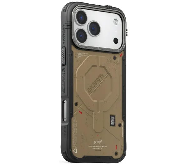 Skinarma Vigor MagSafe do iPhone 17 Pro Max Kamienny