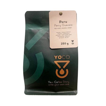 Yoko Yoco kawa ziarnista Peru Percy Guevara Natural Filter 250 g - kawa