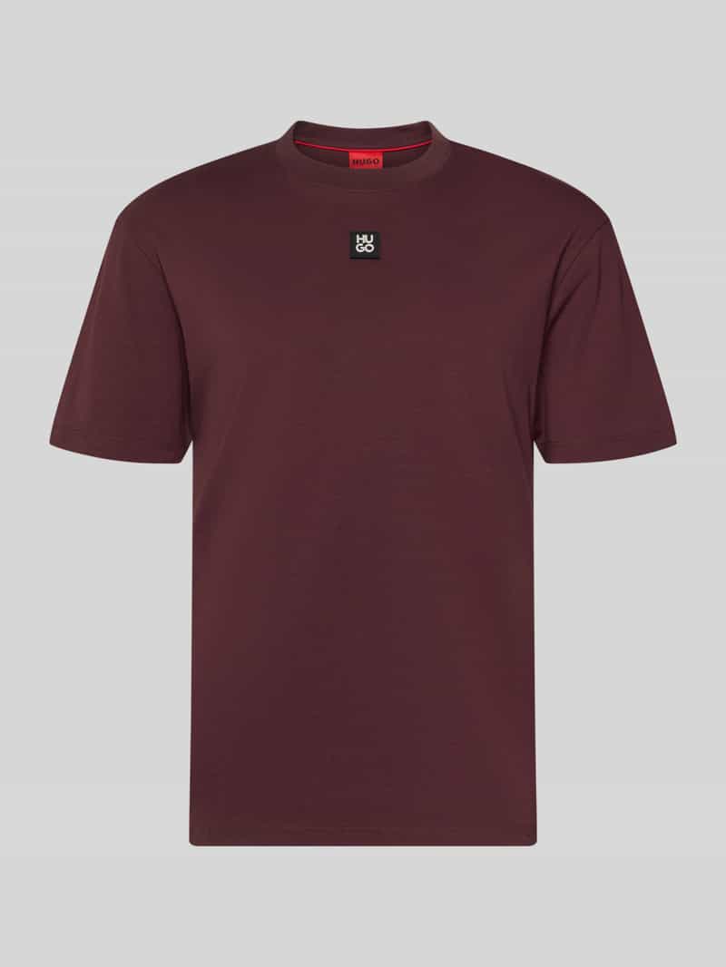 T-shirt o kroju regular fit z czystej bawełny model ‘DALILE’