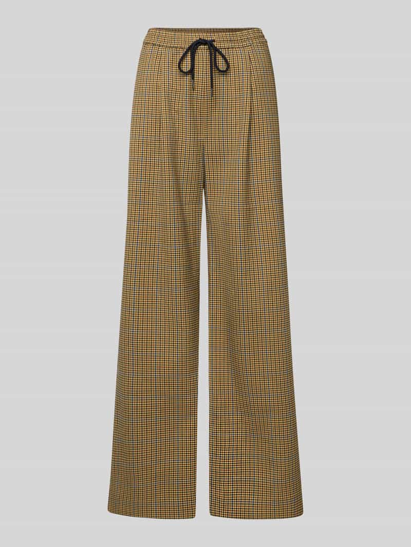 Spodnie materiałowe z elastycznym pasem model ‘chicca’