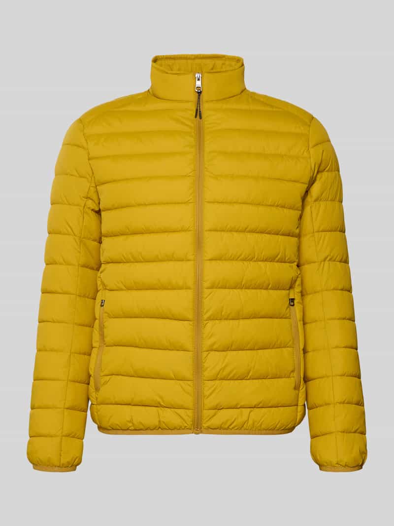 Kurtka pikowana z zamkiem błyskawicznym