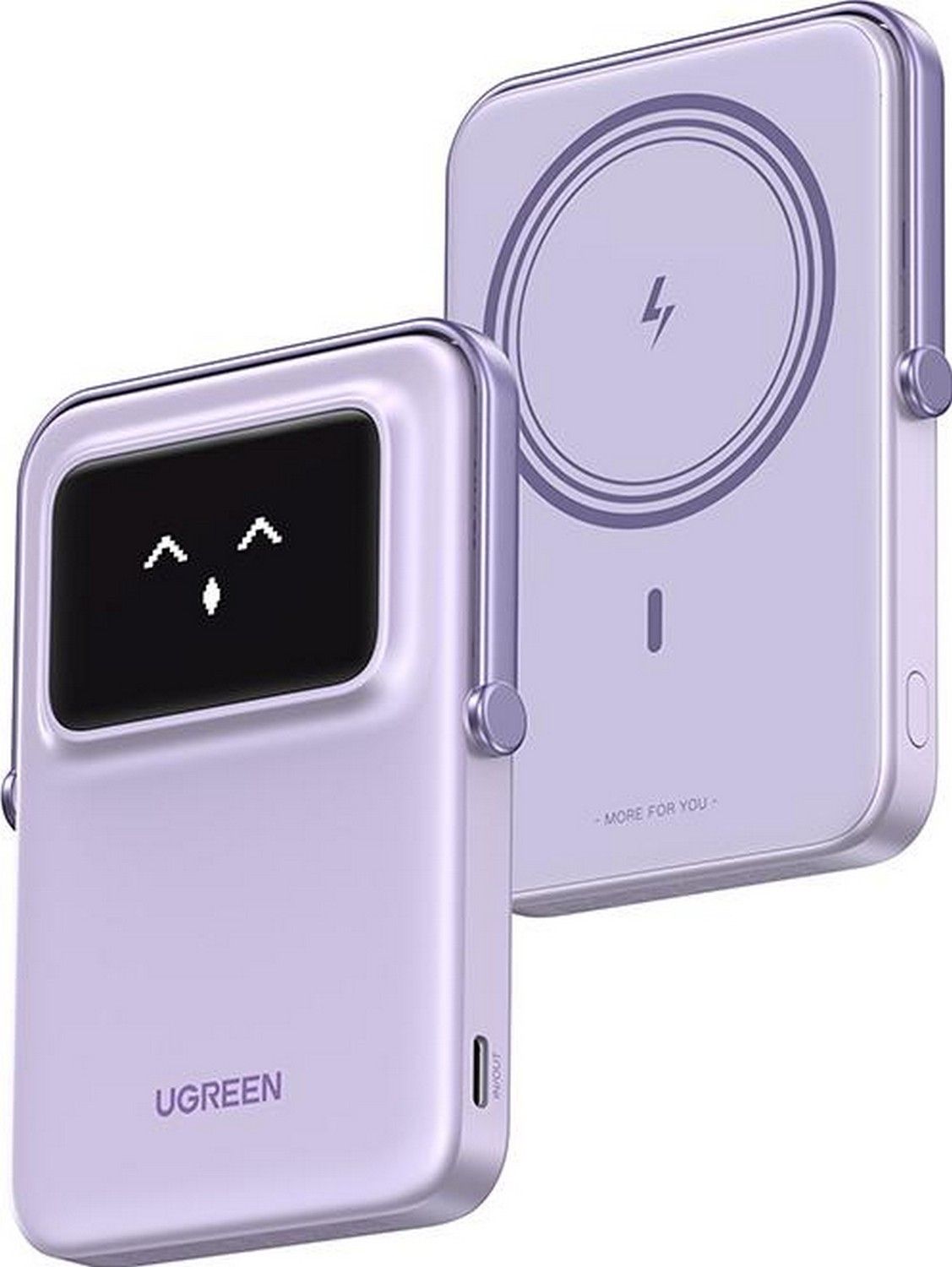 Ugreen Uno PB571 5000 mAh USB-C fioletowy