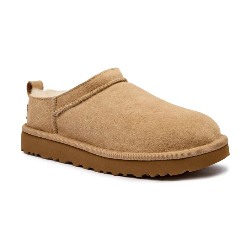 UGG Mule W CLASSIC MICRO z dodatkiem wełny zamsz