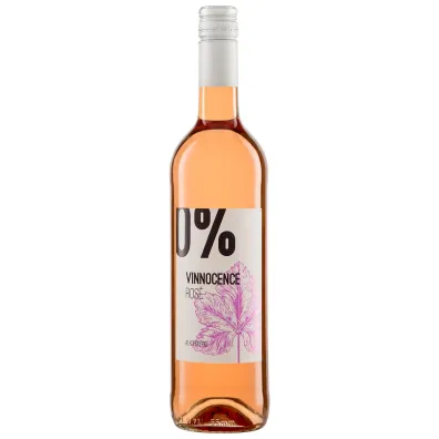 Wina Bezalkoholowe Wino bezalkoholowe cuvée różowe słodkie 750 ml Bio - Żywność