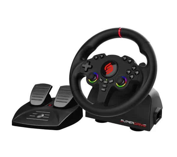 Subsonic SuperDrive 220 RS z pedałami do PC, PS4, Xbox, Switch, Switch 2 SA5720-1