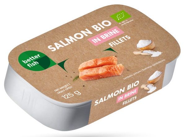 Better Fish Łosoś atlantycki w sosie własnym 75 g Bio - żywność