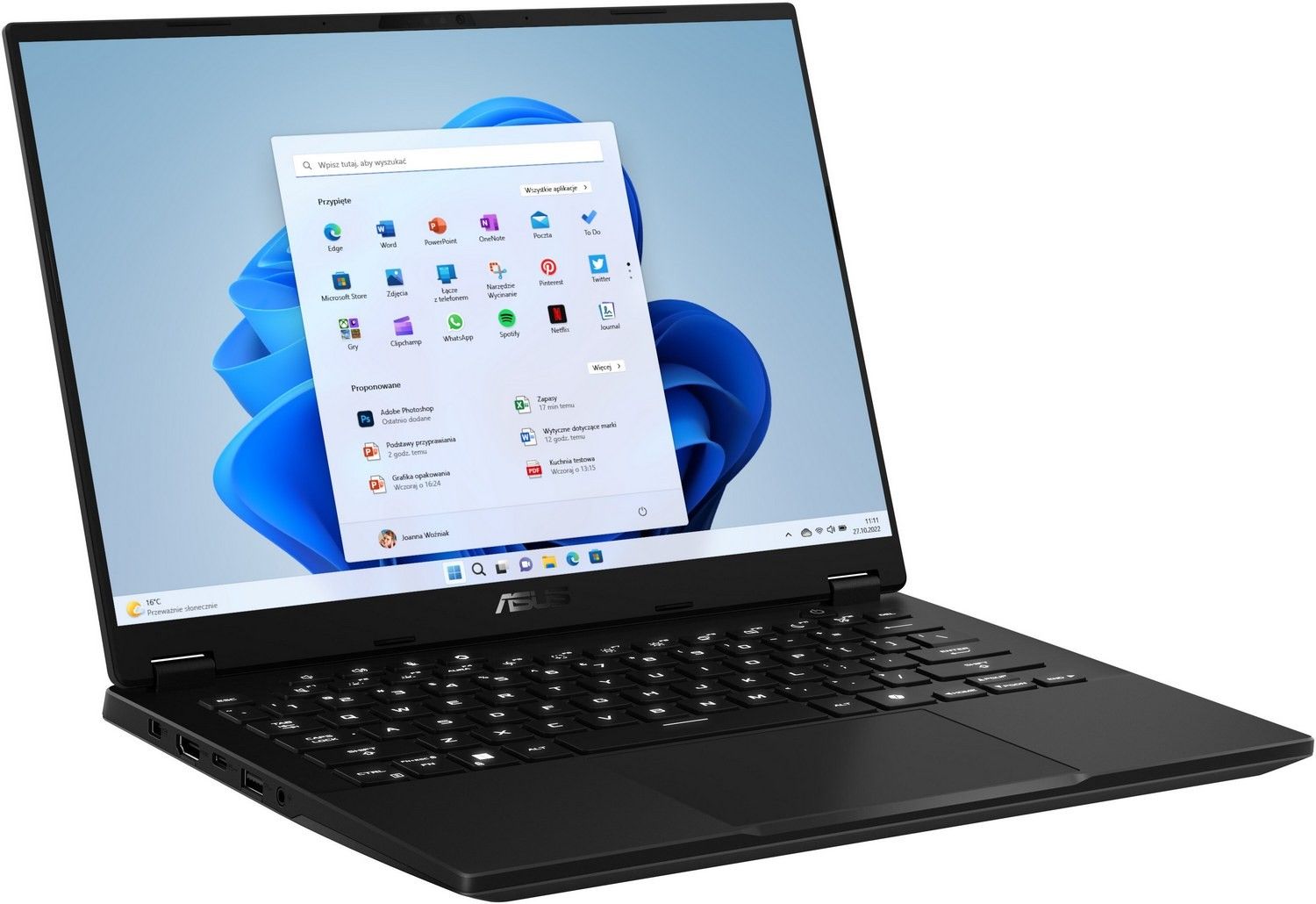 ASUS TUF Gaming FA401UH-RG004W - R7 260 14'' 2,5K 165Hz 16GB 512GB W11H RTX 5050 90NR0KQ1-M00050