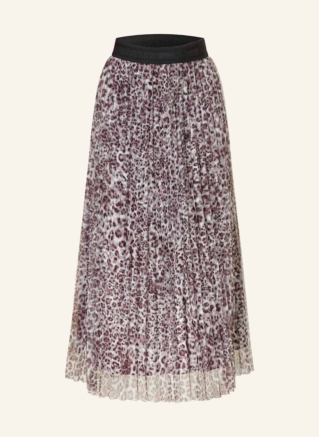 Marc Cain Spódnica Plisowana rot