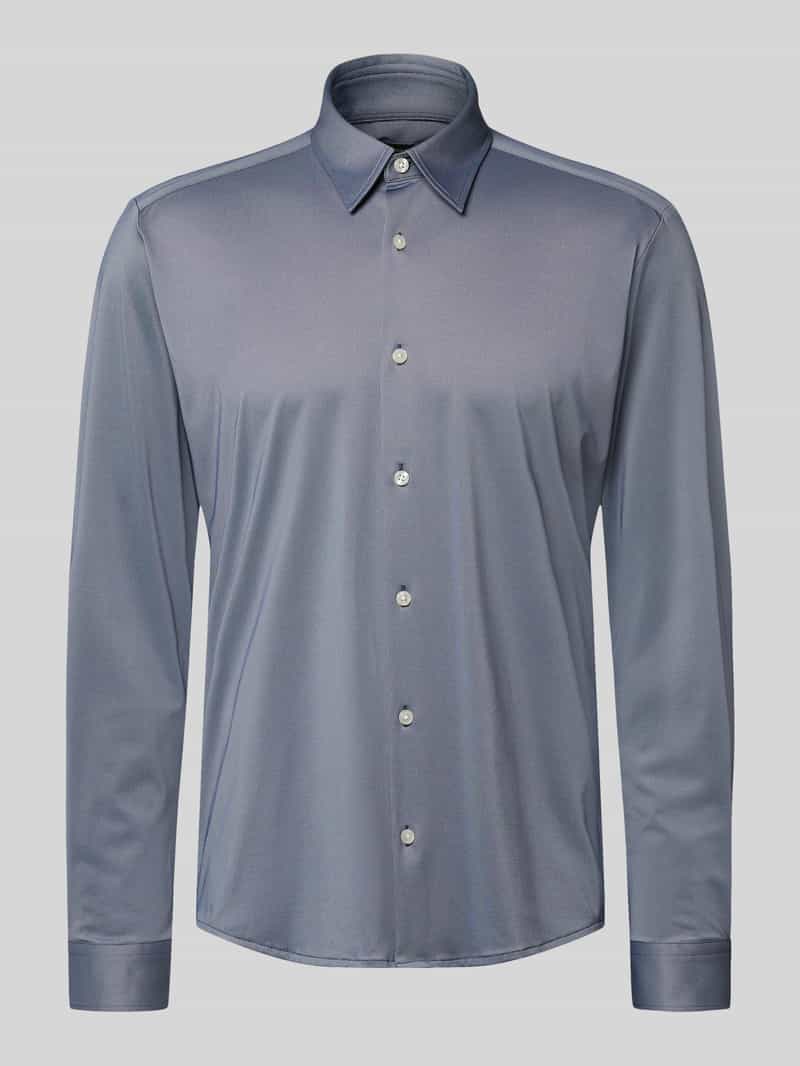 Koszula casualowa o kroju regular fit z kołnierzykiem typu kent model ‘LIAM’