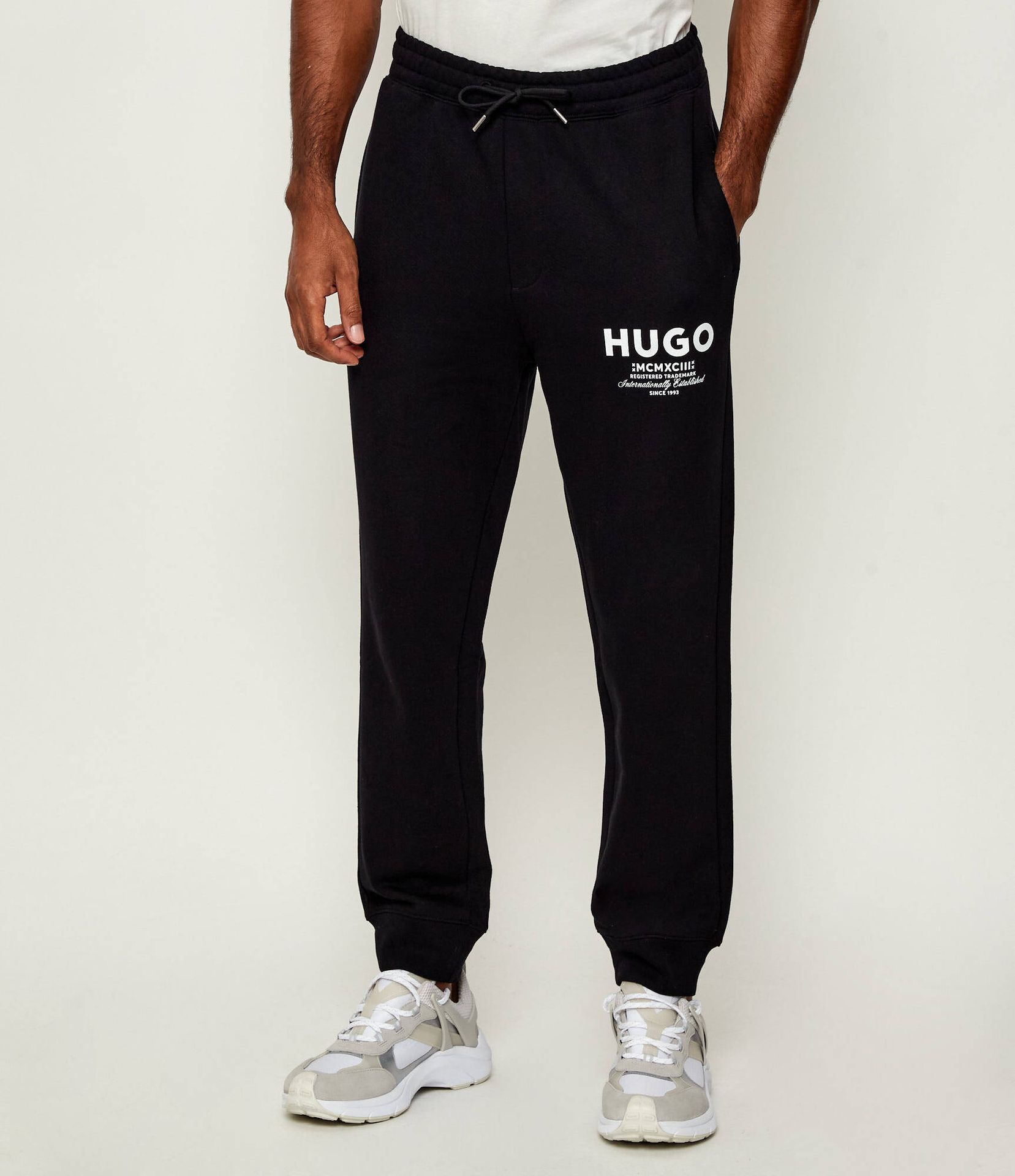 Hugo Blue Spodnie dresowe Nevez Regular Fit