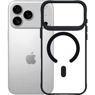 Etui 3MK Satin Guardx MagCase do Apple iPhone 17 Pro Max Przezroczysty-czarny