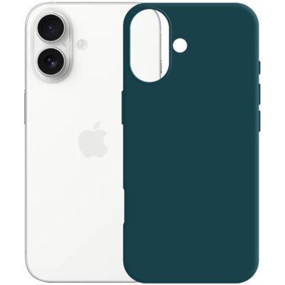 Etui 3MK Silicone Guardx do Apple iPhone 17 Ciemnozielony