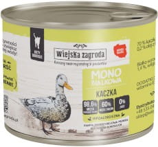Wiejska Zagroda karma dla kota dorosłego – Monobiałkowa wieprzowina 200 g