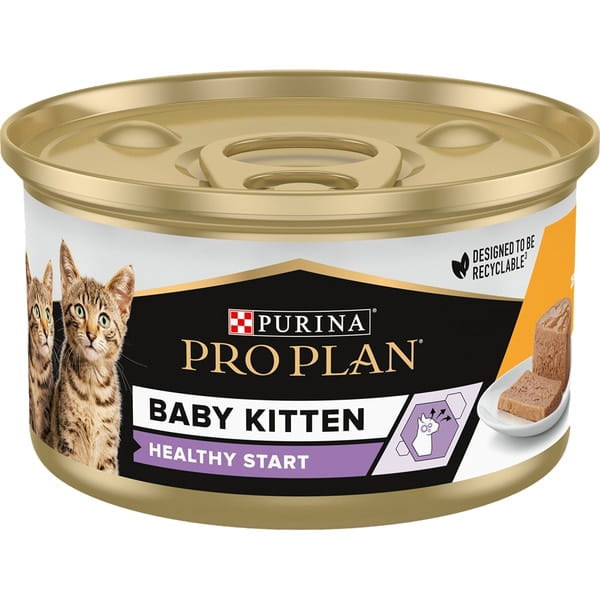 PURINA PRO PLAN Baby Kitten Healthy Start (kurczak) Karma dla Kociąt 85 g