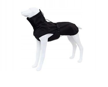 Płaszcz przeciwdeszczowy dla psa – wodoszczelny kombinezon, granatowy, rozmiar S