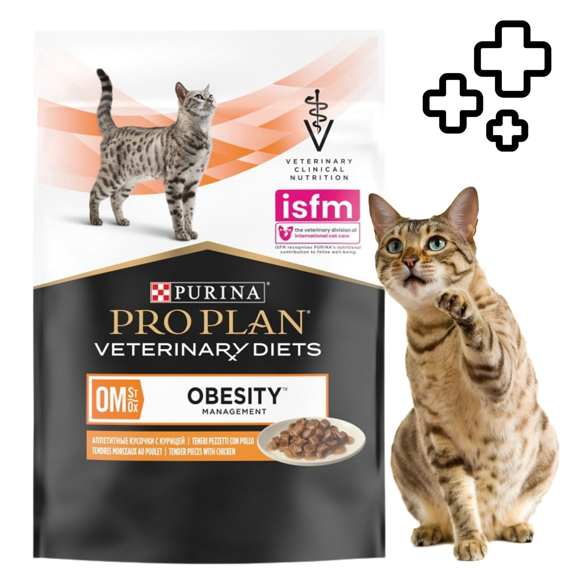 PRO PLAN Veterinary Diets Obesity Management karma dla kotów 85g