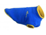 Bluza polarowa dla psa ciepła niebieska L