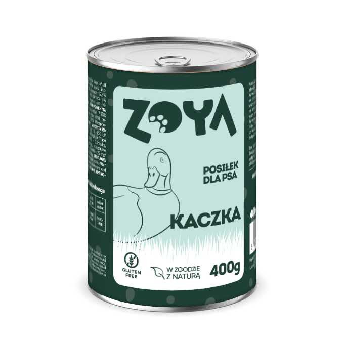 ZOYA Kaczka - mokra karma dla psa - 400g