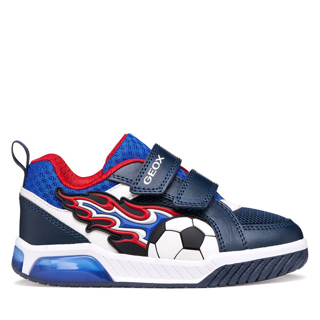 Sneakersy Geox J Inek Boy J659CB 01454 C0735 S Granatowy