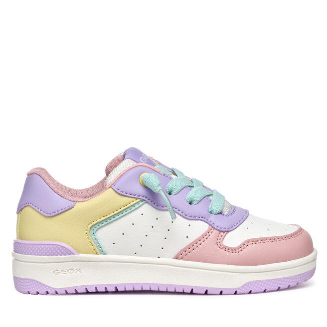 Sneakersy Geox J Washiba Girl J36HXD 054FU C8R2M M Kolorowy