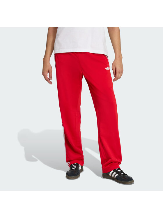adidas Spodnie dresowe Firebird KD8319 Czerwony Loose Fit